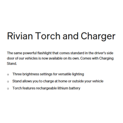 Rivian Torch and Charger