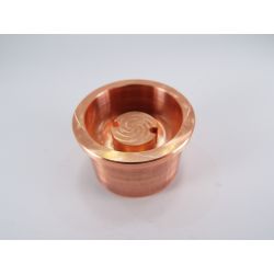 Copper heat sink for Maglite