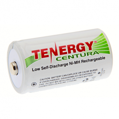 Tenergy Centura LSD 8000ma D cell Rechargeable Battery 2- Pack