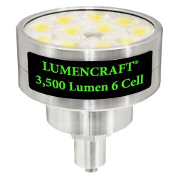 3,500 lumen LED Conversion Kit for 2D Maglite