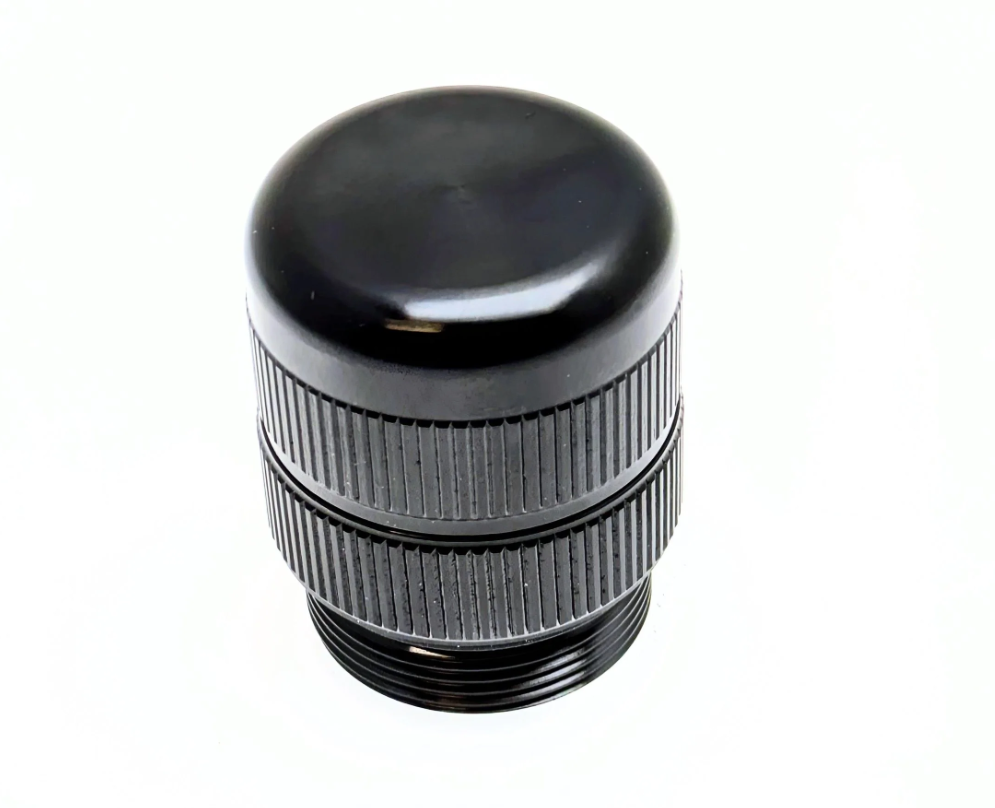 [C-Cell-LED] Glass Breaker Tail Cap (Protected Spike) for LED Maglite Flashlights