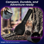 Convoy L21B-X4 365nm UV Flashlight with ZWB2 Filter By Lumencraft - Long Range, - Enhanced LED Chip - Blacklight Flashlight