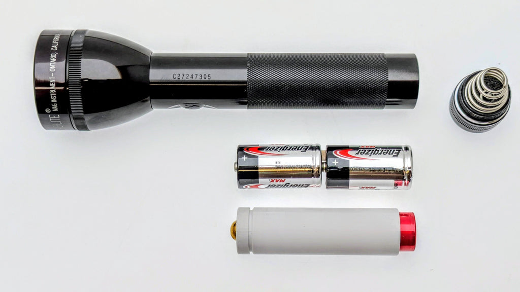 1x 21700 to 2C Body Sleeve for C Maglite