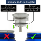 1100 lumen FireFly 3-6 D and C Cell LED Conversion for Maglite, Luminus SFT-40 Emitter