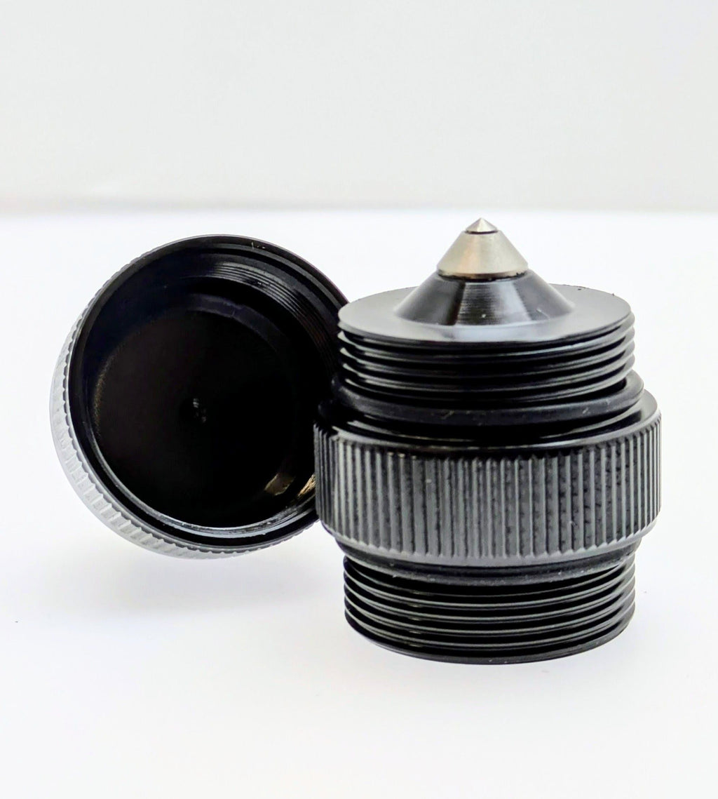 [C-Cell] Glass Breaker Tail Cap (Protected Spike) for Incandescent Maglite Flashlights