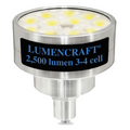 2,500 Lumen LED for 3-4 D Maglite Flashlight | Ultra-High Power 12x LED Conversion
