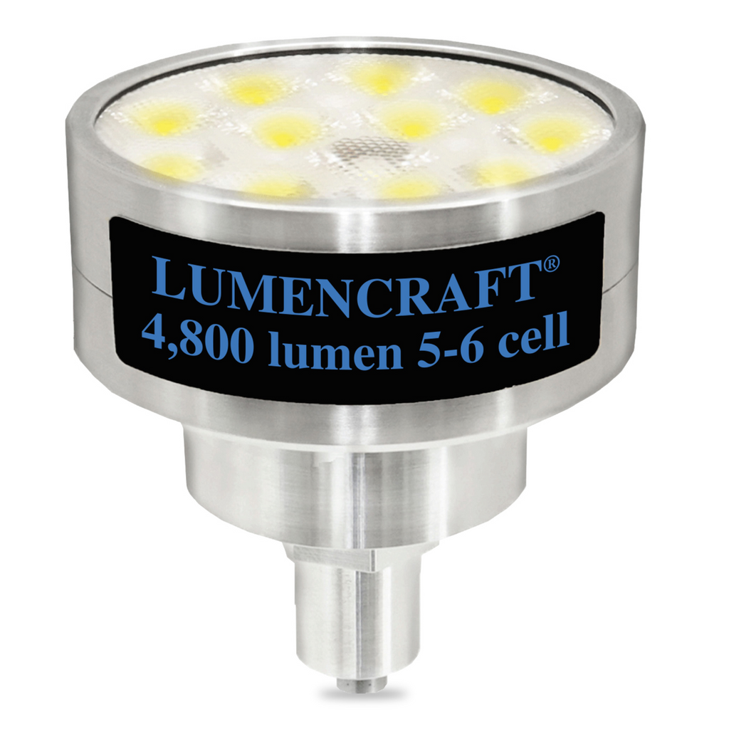 4,800 Lumen LED for 5-6 D Maglite | Ultra-High Power 12x LED Conversion