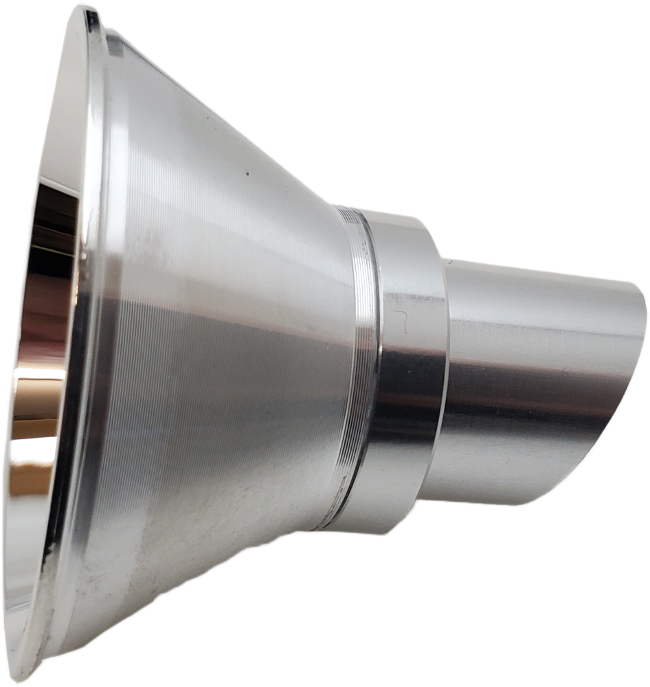Solid Aluminum Reflector for C/D Maglites Incandescent Flashlights:  Maximum Brightness & Durability