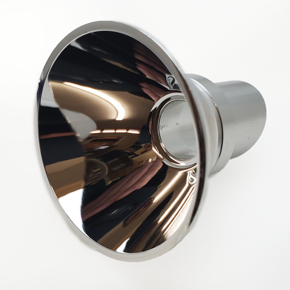 Solid Aluminum Reflector for C/D Maglites Incandescent Flashlights:  Maximum Brightness & Durability