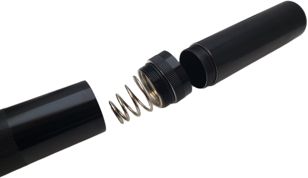 [D-Cell] Storage Adapter - Extension Tube Coupler for Secure, Hidden Internal Storage for Maglite Flashlights