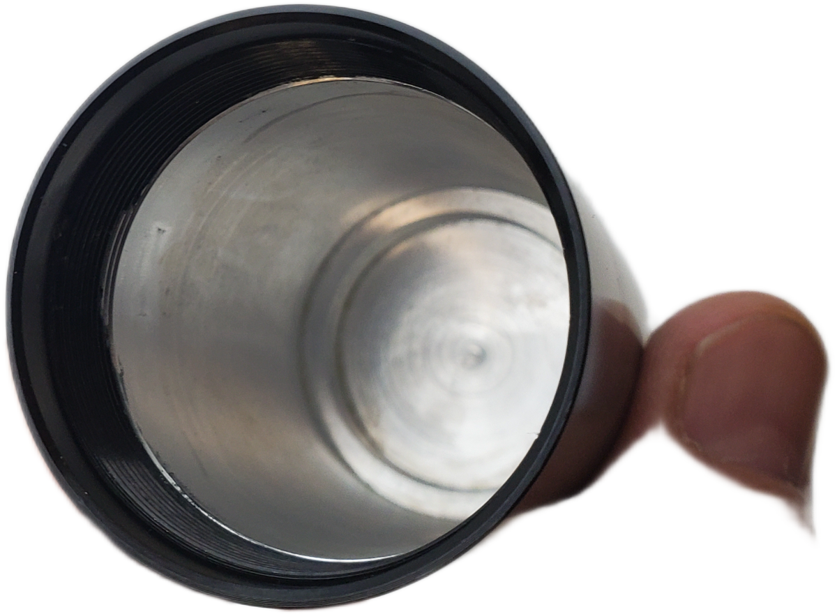 [D-Cell-LED] Storage Extension Tube - Concealment Compartment for LED Maglite