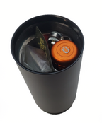 [D-Cell-LED] Storage Extension Tube - Concealment Compartment for LED Maglite
