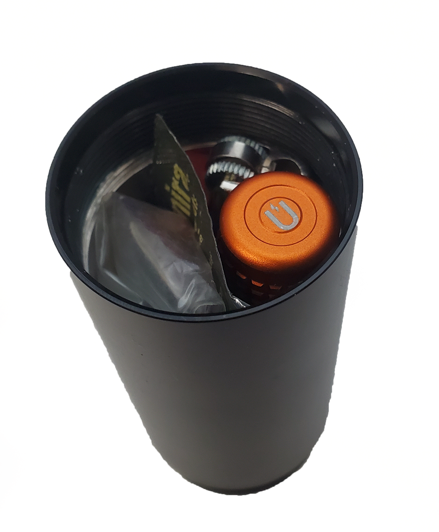 [D-Cell-LED] Storage Extension Tube - Concealment Compartment for LED Maglite