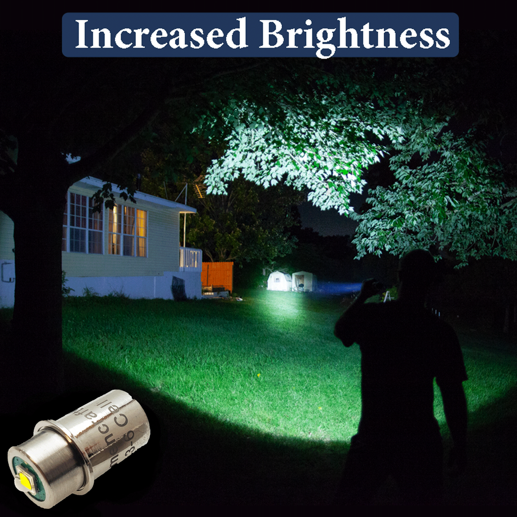 550 Lumen Firefly 3-6 cell, LED Conversion for Maglite, Luminus SST20 (3-Mode)