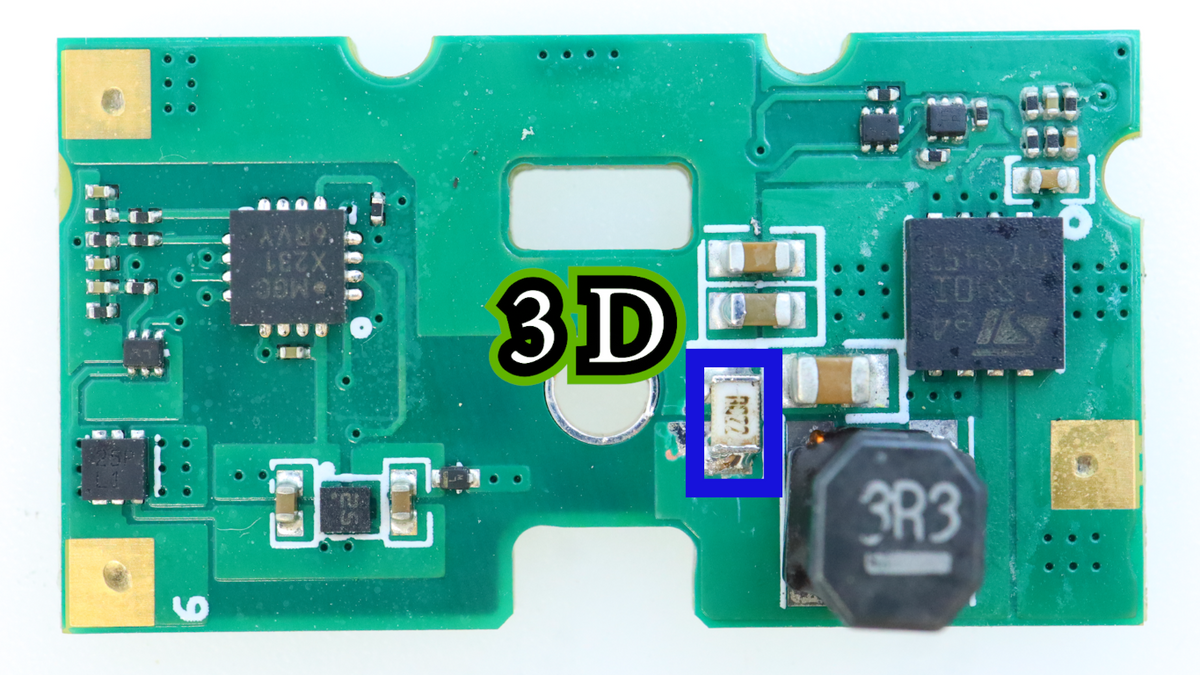 Sense Resistor (Boosts Output on LED Maglites) for Jailbreak Mod