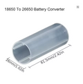 26650 to 18650 Battery Adapter