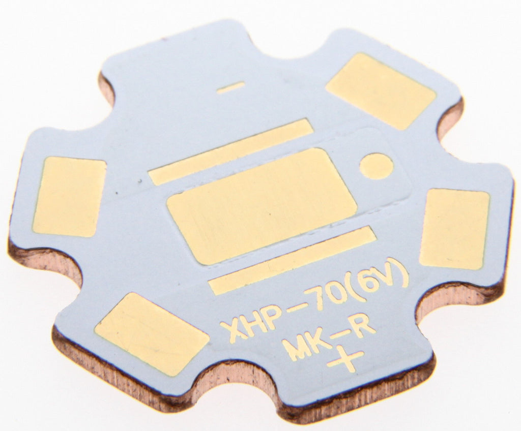 Copper PCB 20mm, Cree XHP70, XHP70.2
