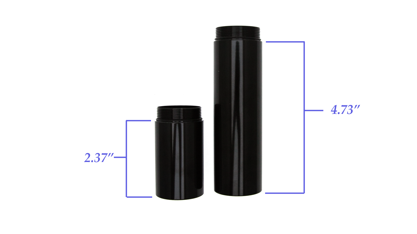 1D, 2D Extension Tube for Maglite Flashlight Body [Incandescent]