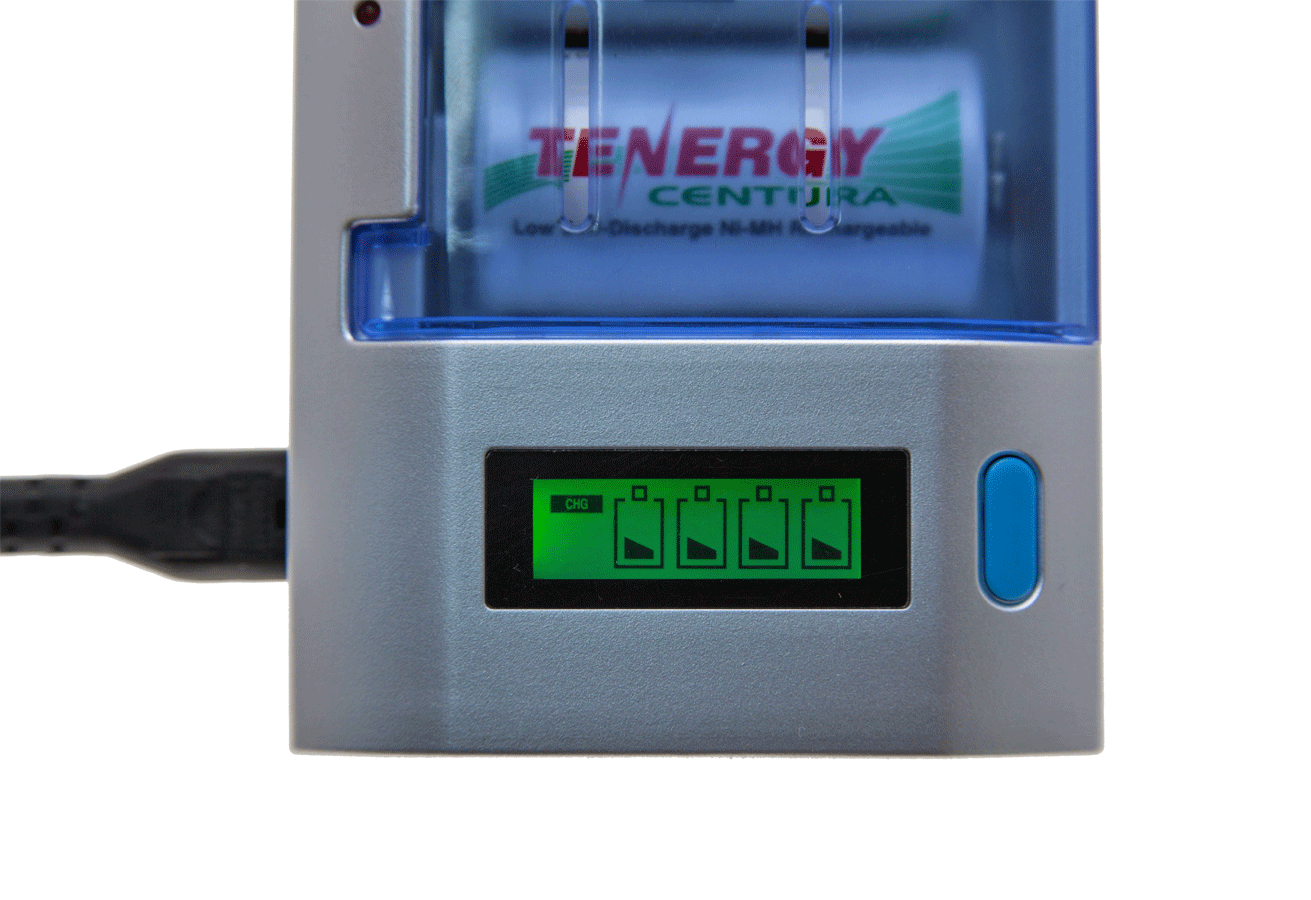 AA, C, D, 9V Battery charger EBL