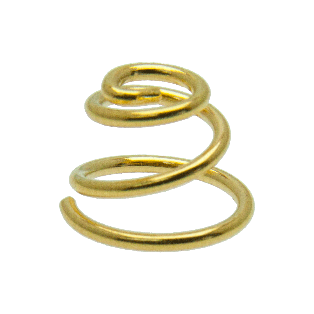 Gold Plated Beryllium Copper Spring