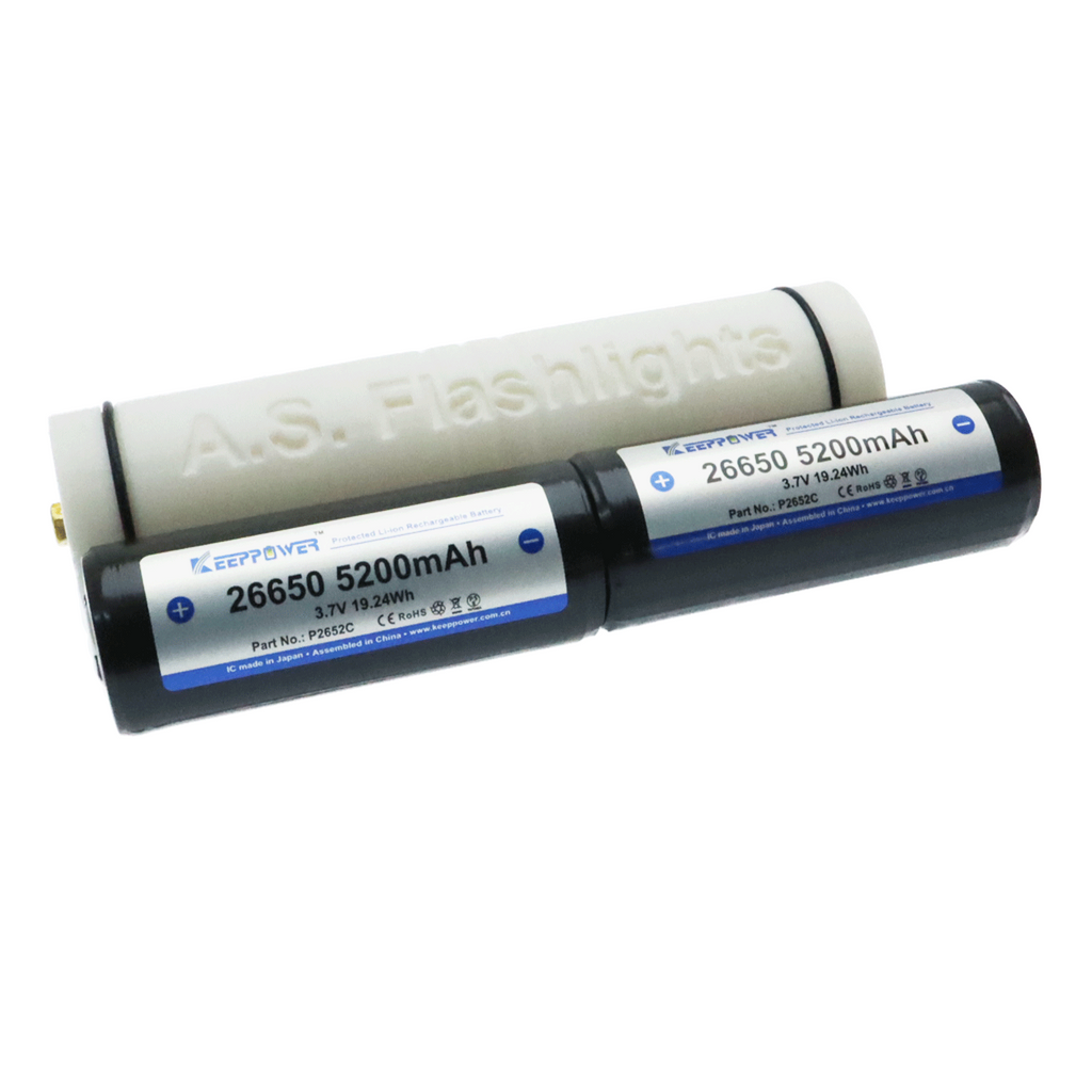 Wholesale Kit 2x 26650 to 2D cell Maglite Body Sleeve and Short spring
