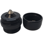 [C-Cell-LED] Glass Breaker Tail Cap (Protected Spike) for LED Maglite Flashlights