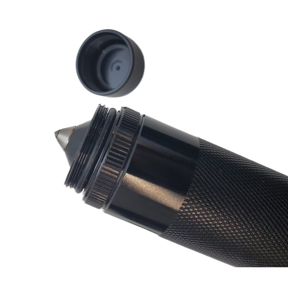 [C-Cell-LED] Glass Breaker Tail Cap (Protected Spike) for LED Maglite Flashlights
