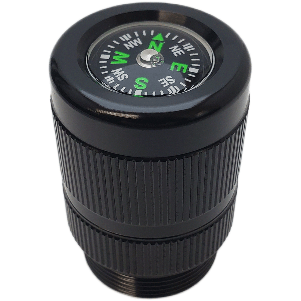 Maglite C-Cell Tactical Compass Cap & Emergency Glass Breaker