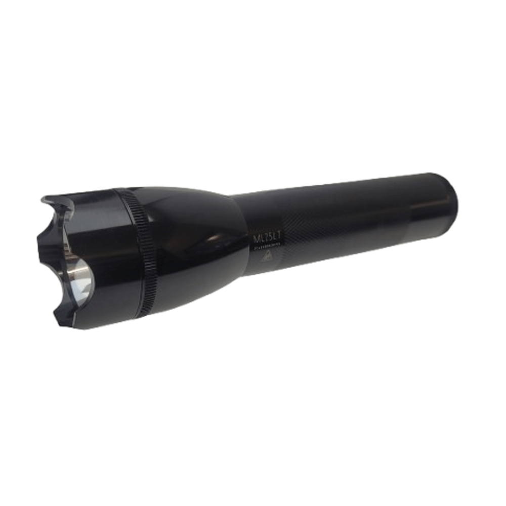 [ML25] Tactical Crenellated Strike Bezel for Maglite: Fits ML25IT & ML25LT