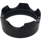 [C/D-Cell]Tactical Crenellated Strike Bezel for Maglite: Fits D-Cell, C-Cell & ML300L, ML300LX
